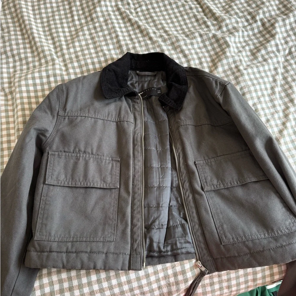 ASOS Gray Utility Jacket - Picture 4 of 4